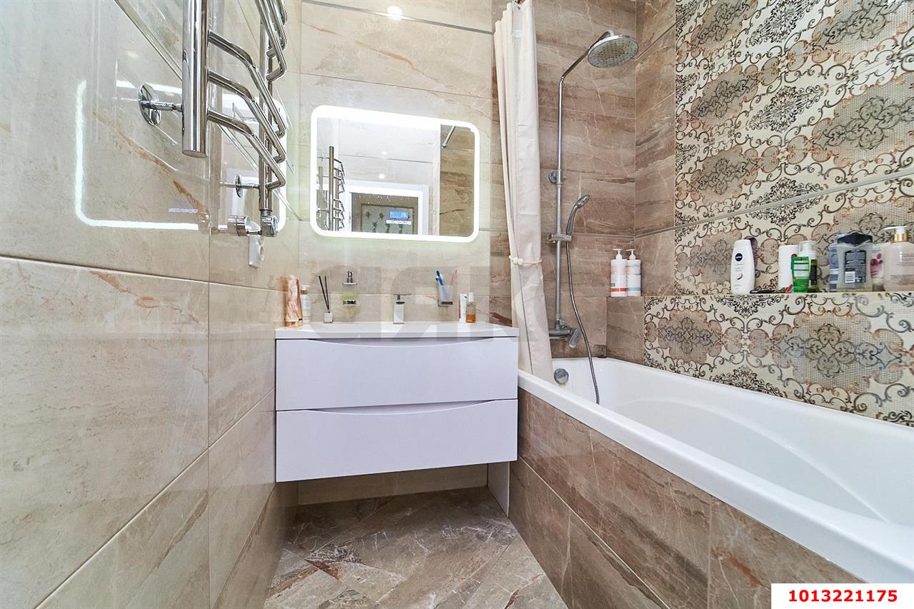 Фото №10: 3-комнатная квартира 77 м² - Краснодар, Прикубанский внутригородской округ, Панорама, мкр. жилой комплекс Керченский, ул. им. Героя Сарабеева В.И., 5к2