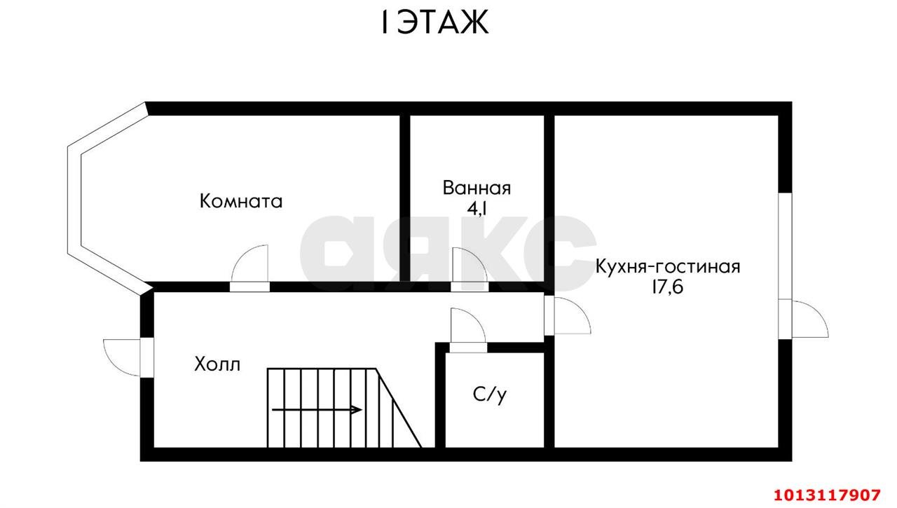 Фото №17: Дом 100 м² + 1 сот. - Краснодар, Прикубанский внутригородской округ, мкр. Сады Калинина, ул. им. Гуденко, 6