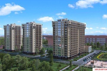 Фото №4: 1-комнатная квартира 44 м² - Краснодар, мкр. жилой комплекс Жемчужина, ул. имени Ф.И. Шаляпина, 30/1лит3