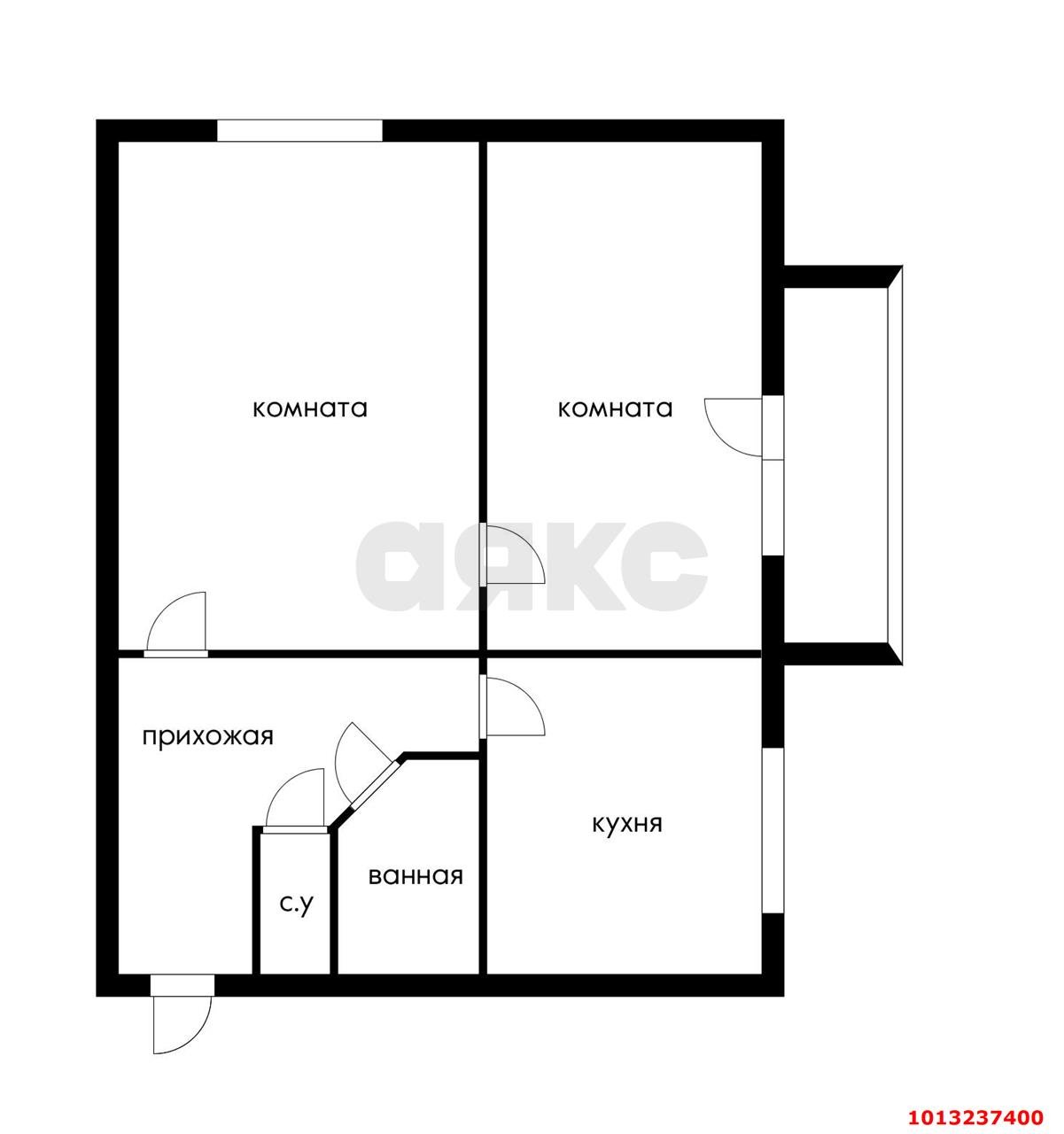Фото №20: 2-комнатная квартира 44 м² - Краснодар, Хлопчато-бумажный Комбинат, ул. Новороссийская, 180