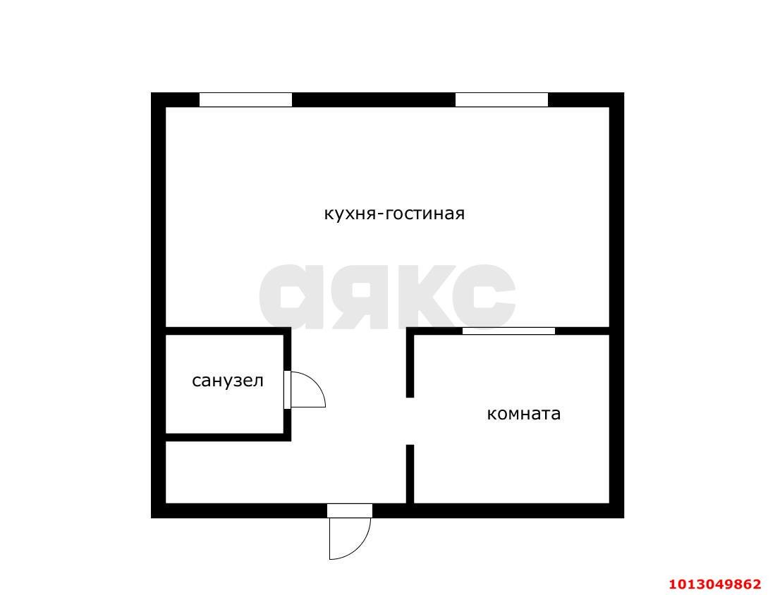 Фото №15: 2-комнатная квартира 41 м² - Краснодар, Черёмушки, ул. Стасова, 143