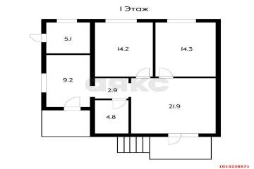 Фото №2: Дом 72 м² - СНТ Северное, мкр. Прикубанский внутригородской округ, ул. Малиновая, 450