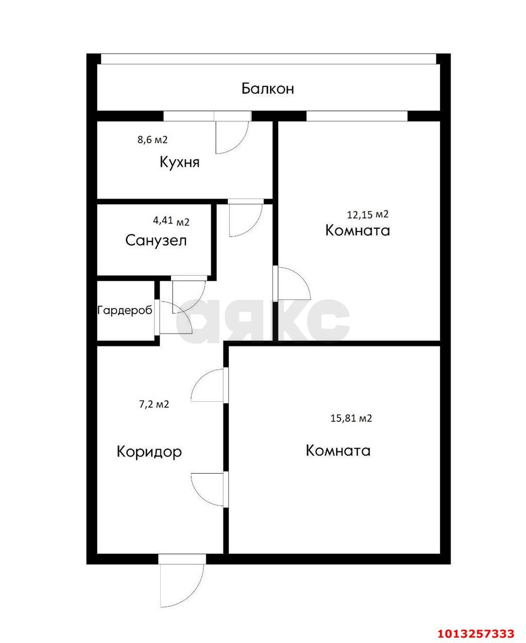 Фото №2: 2-комнатная квартира 59 м² - Краснодар, жилой комплекс Новая Португалия, ул. Ольденбуржская, 5