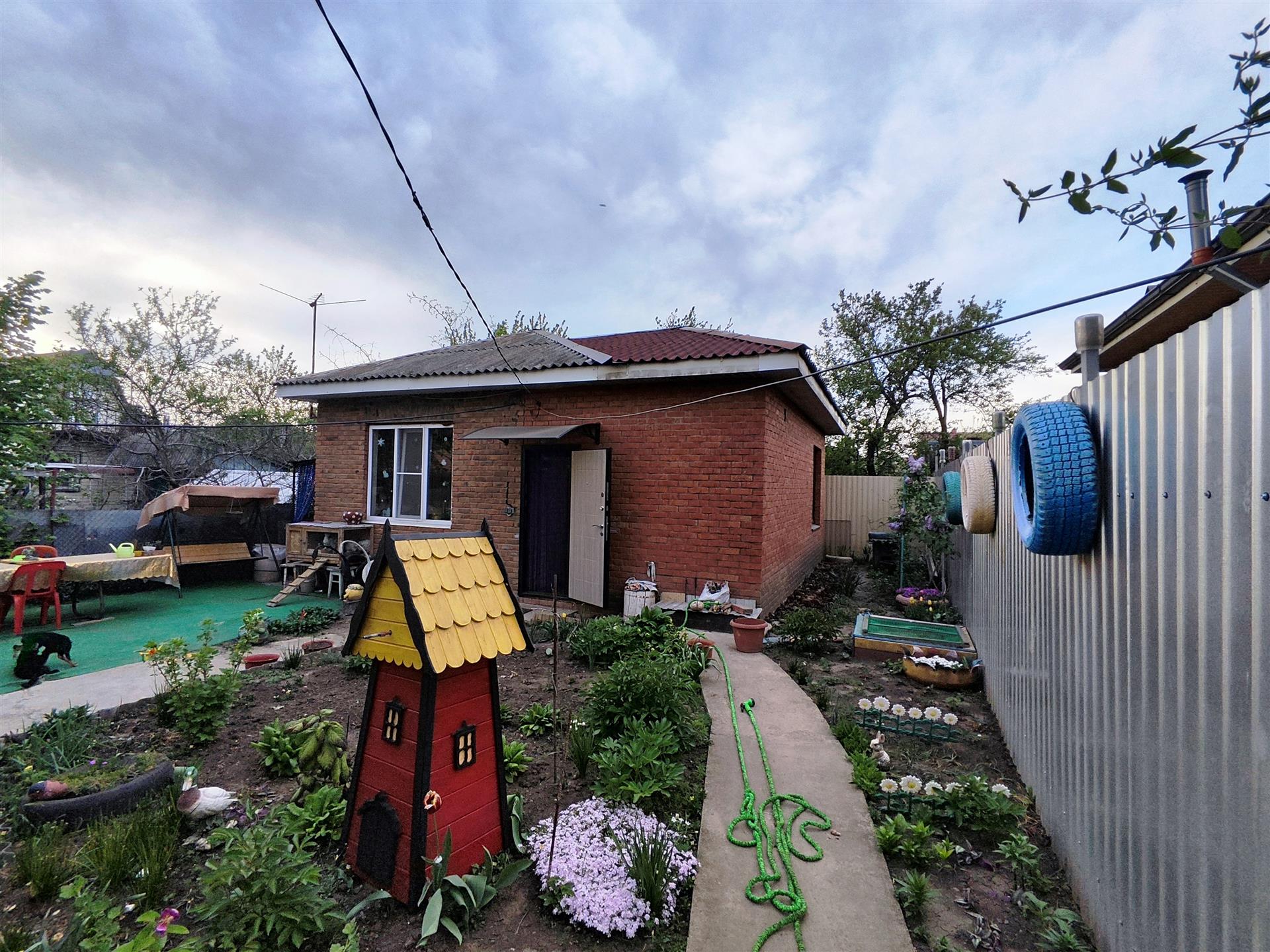 Фото №1: Дом 55 м² + 2.01 сот. - Солнечное, мкр. Прикубанский внутригородской округ, ул. Пионовая, 184