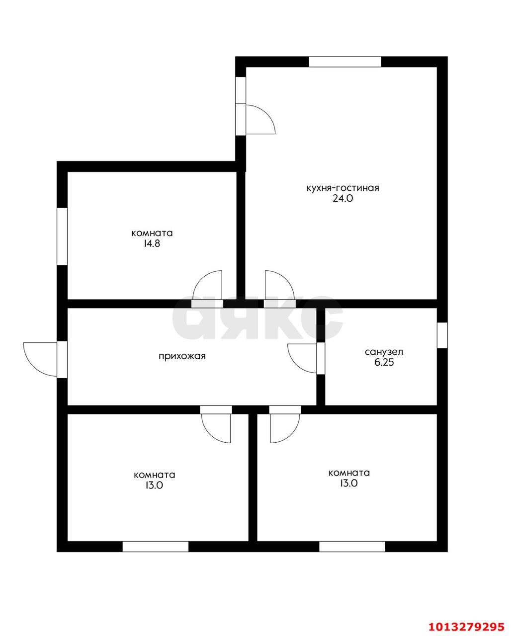 Фото №13: Дом 83 м² + 4.3 сот. - Знаменский, Карасунский внутригородской округ, ст Краснодарсельмаш-2, ул. Зелёная, 300