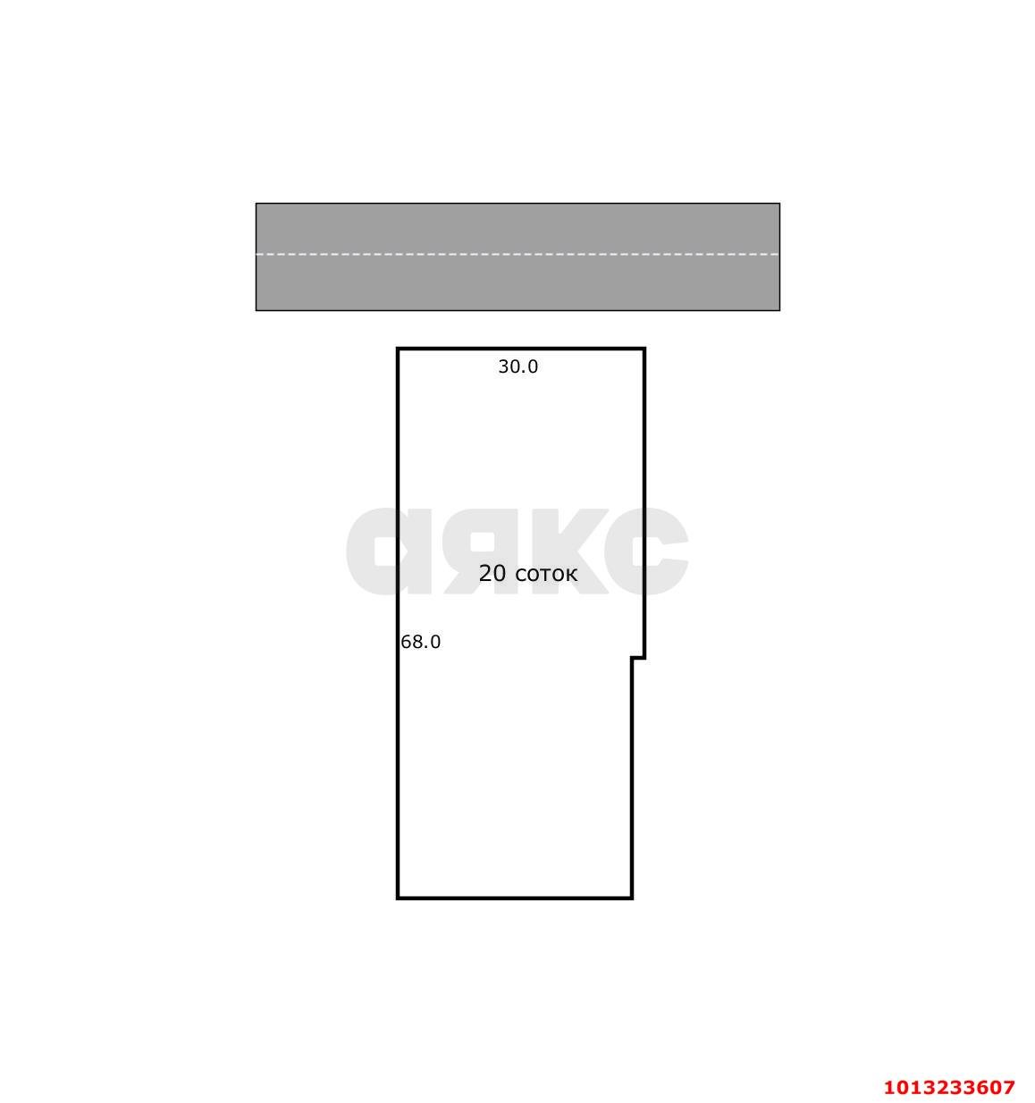 Фото №1: Коммерческая земля 20 сот. - Знаменский, Карасунский внутригородской округ, ул. Светлая, 25