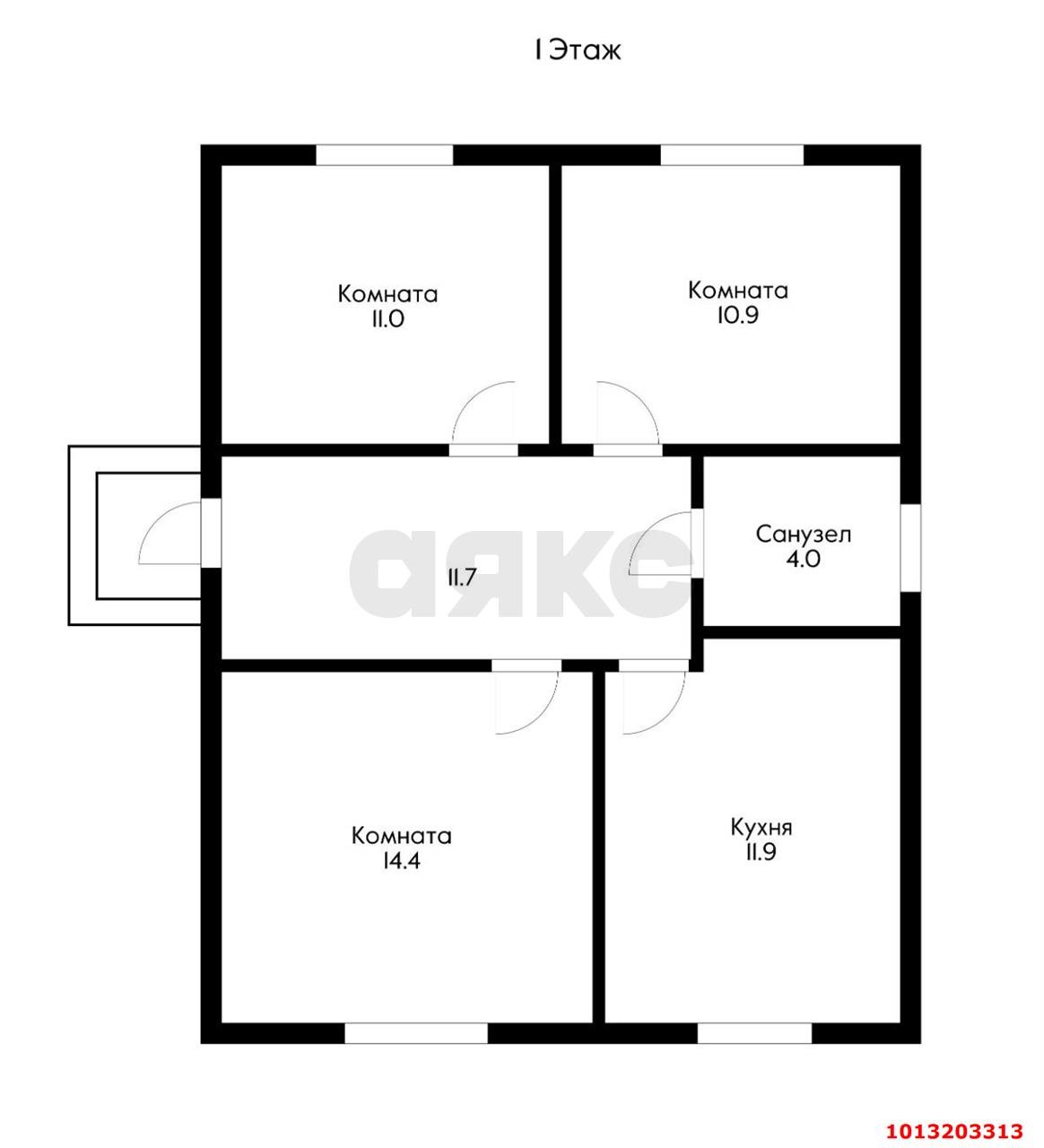 Фото №13: Дом 63 м² + 1.87 сот. - Краснодаргорстрой, Прикубанский внутригородской округ, ул. 5-я Первомайская, 63
