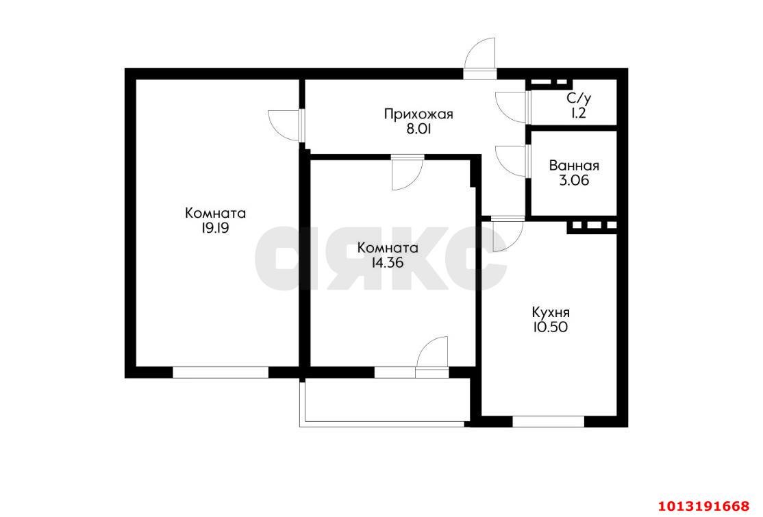 Фото №1: Комната 19 м² - Краснодар, Юбилейный, ул. 70-летия Октября, 15