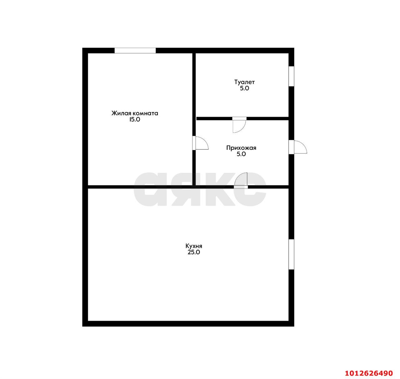 Фото №12: Дом 44 м² + 3 сот. - Октябрь, Прикубанский внутригородской округ, ул. Мичурина, 158