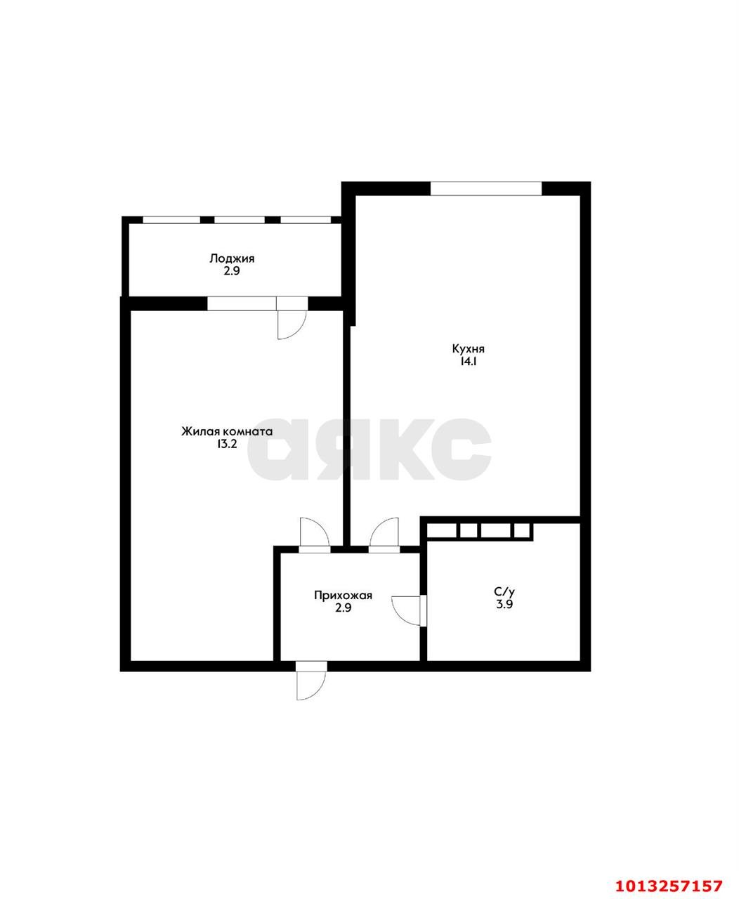 Фото №8: 1-комнатная квартира 33 м² - Краснодар, Карасунский внутригородской округ, мкр. ДНТ Новознаменский, ул. Богатырская, 5/1