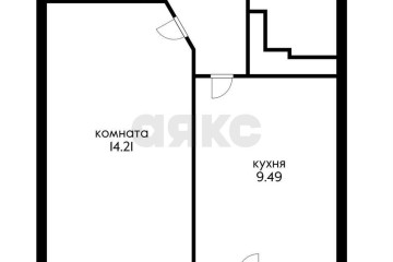 Фото №3: 1-комнатная квартира 37 м² - Краснодар, мкр. Молодёжный, ул. Дубравная, 1