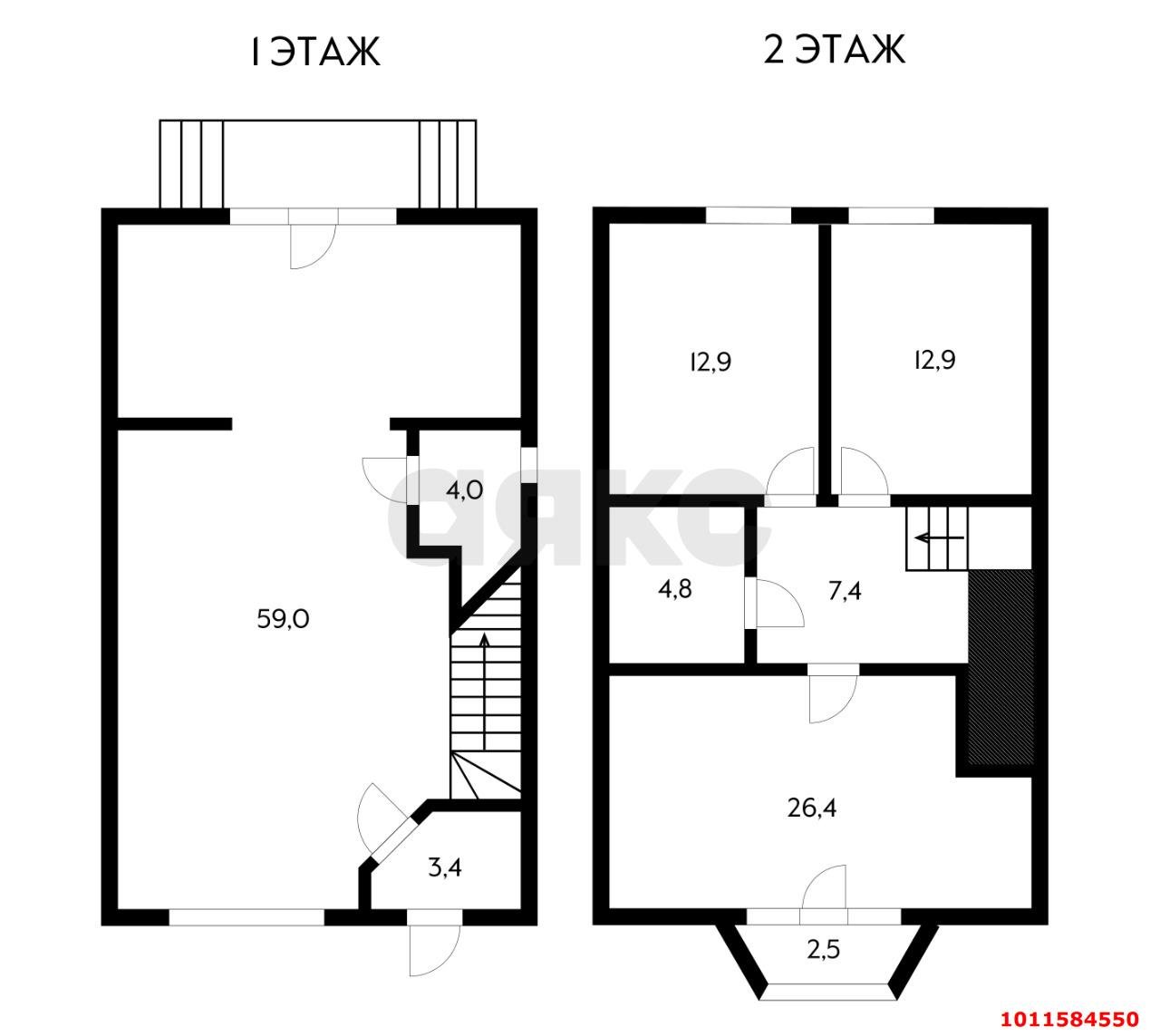 Фото №4: Дом 134 м² + 4 сот. - Южный, КП Черноморский, пр-д Охотский, 23