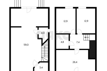 Фото №4: Дом 134 м² - Южный, мкр. КП Черноморский, пр-д Охотский, 23