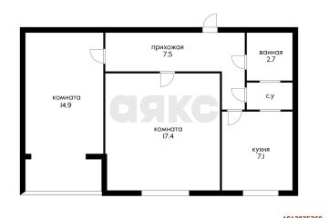 Фото №4: 2-комнатная квартира 50 м² - Краснодар, мкр. Центральный, ул. Севастопольская, 4
