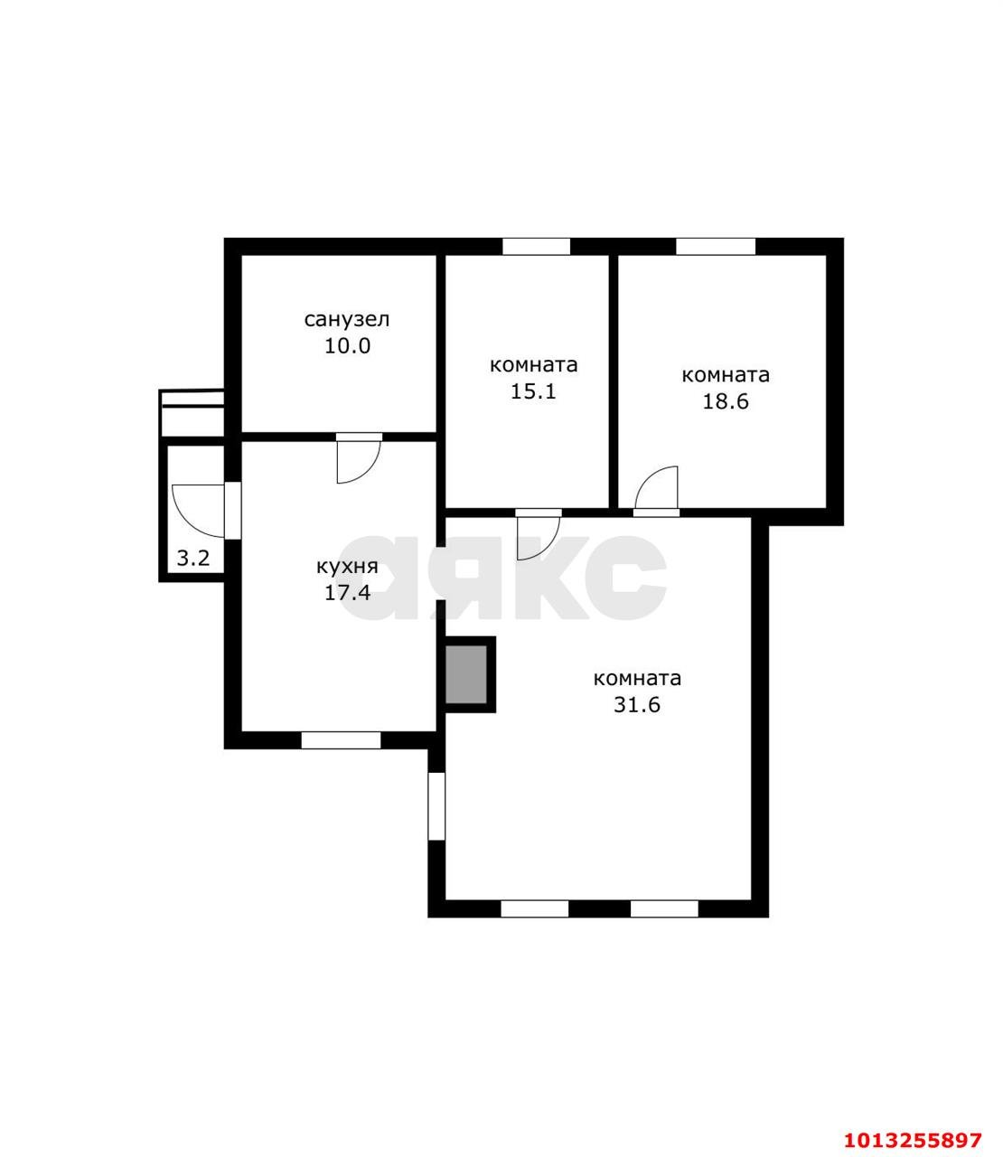 Фото №9: Дом 127 м² + 3.94 сот. - Знаменский, дачное товарищество Гидростроитель, ул. Садовая, 217