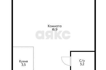 Фото №5: Студия 17 м² - Краснодар, мкр. 9-й километр, ул. Циолковского, 18