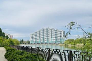 Фото №4: 1-комнатная квартира 48 м² - Краснодар, мкр. жилой комплекс Дом у Озера, ул. Селезнёва, 104/1