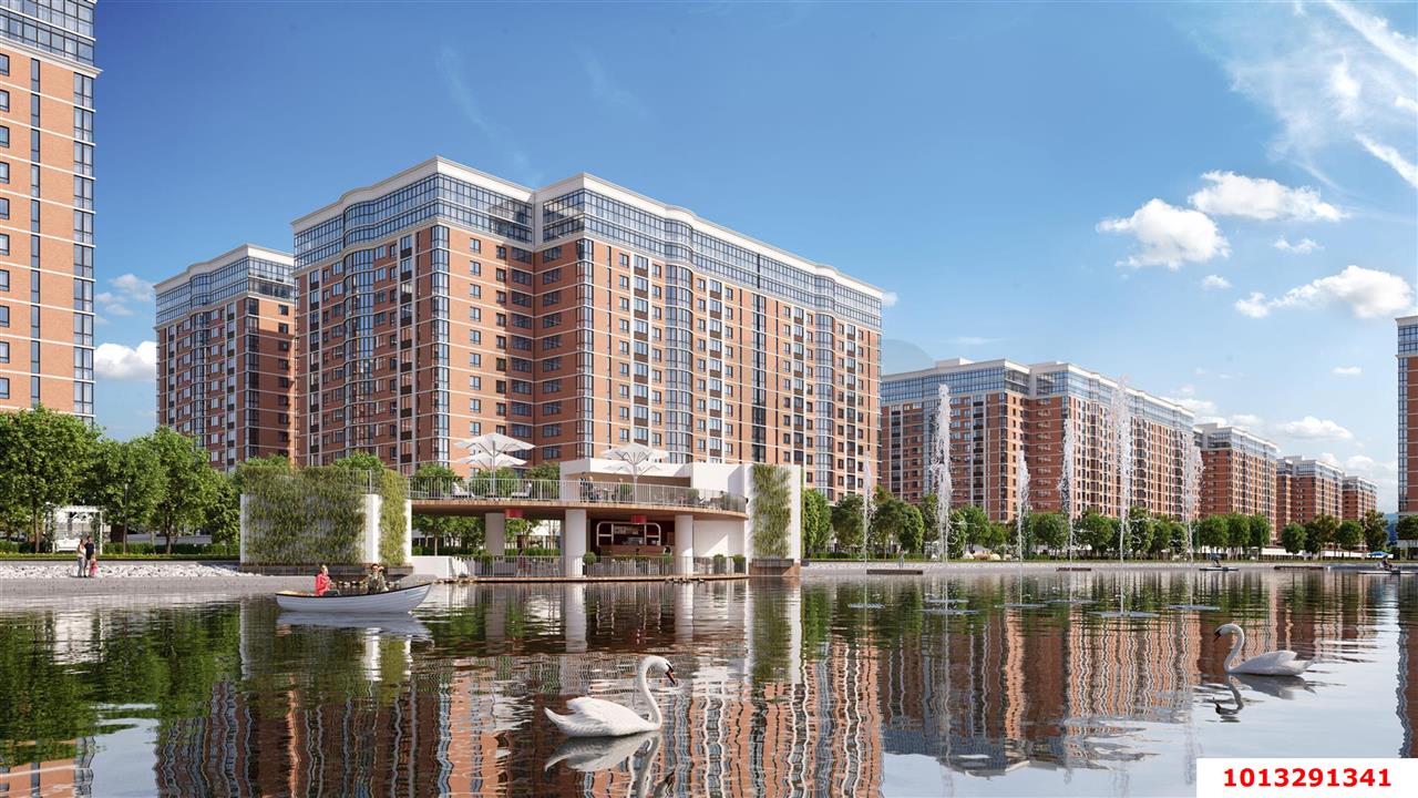 Фото №4: 2-комнатная квартира 57 м² - Краснодар, Прикубанский внутригородской округ, мкр. жилой комплекс Самолёт, ул. Западный Обход, 39/2