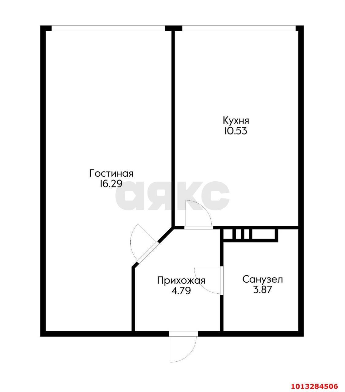 Фото №19: 1-комнатная квартира 44 м² - Краснодар, Достояние, ул. Конгрессная, 31