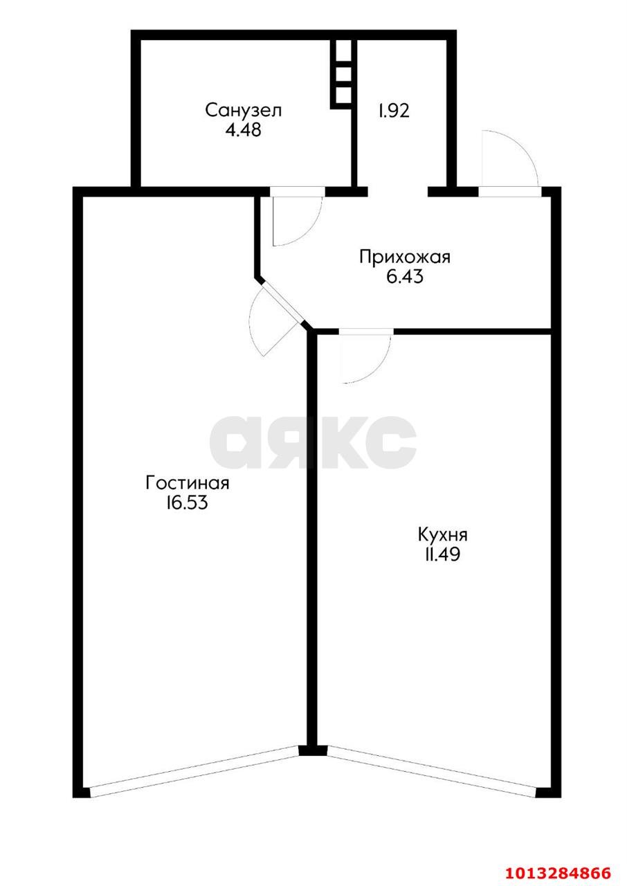 Фото №16: 1-комнатная квартира 50 м² - Краснодар, Достояние, ул. Конгрессная, 33к1