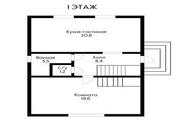 Фото №5: Дом 110 м² - Краснодар, ст Топольки-4, ул. Центральная, 72