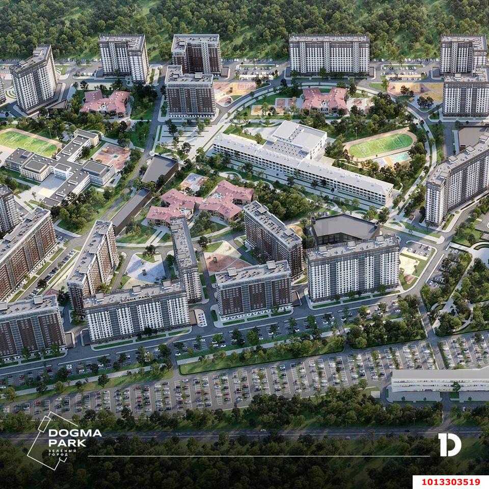 Фото №6: 1-комнатная квартира 36 м² - Краснодар, Догма Парк, ул. Марины Цветаевой, 1