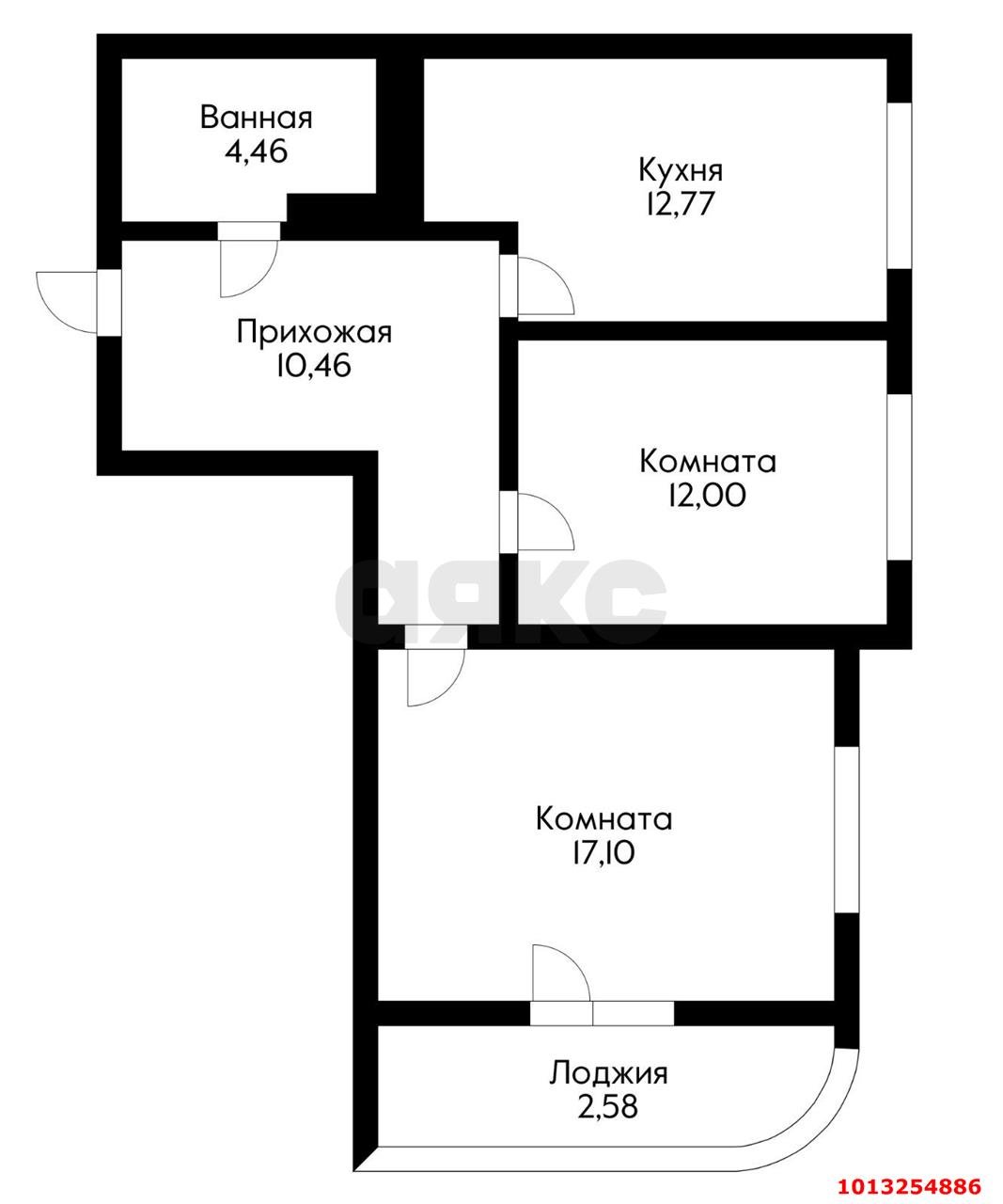 Фото №12: 2-комнатная квартира 63 м² - Краснодар, Западный внутригородской округ, ул. Кожевенная, 22