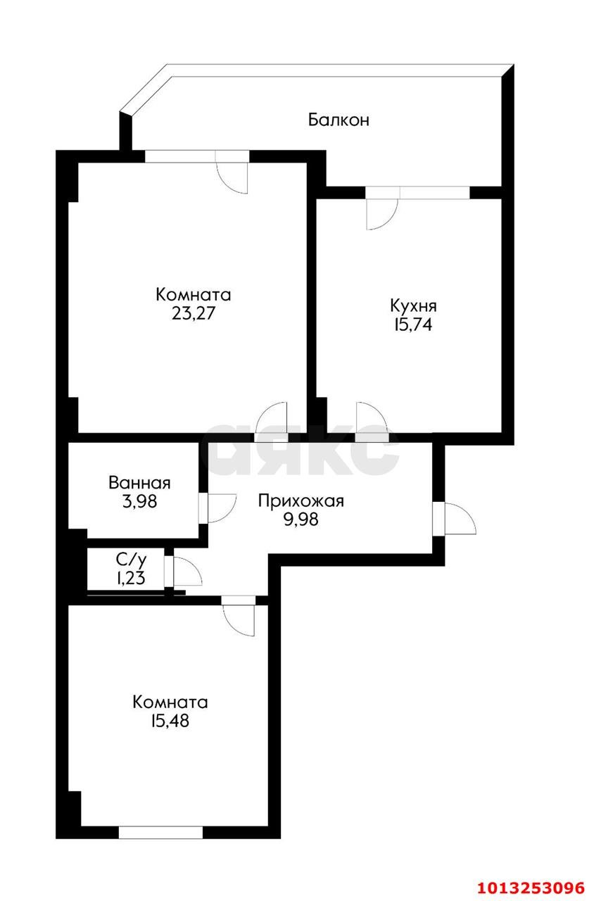 Фото №16: 2-комнатная квартира 80 м² - Краснодар, Кожзавод, ул. Передерия
