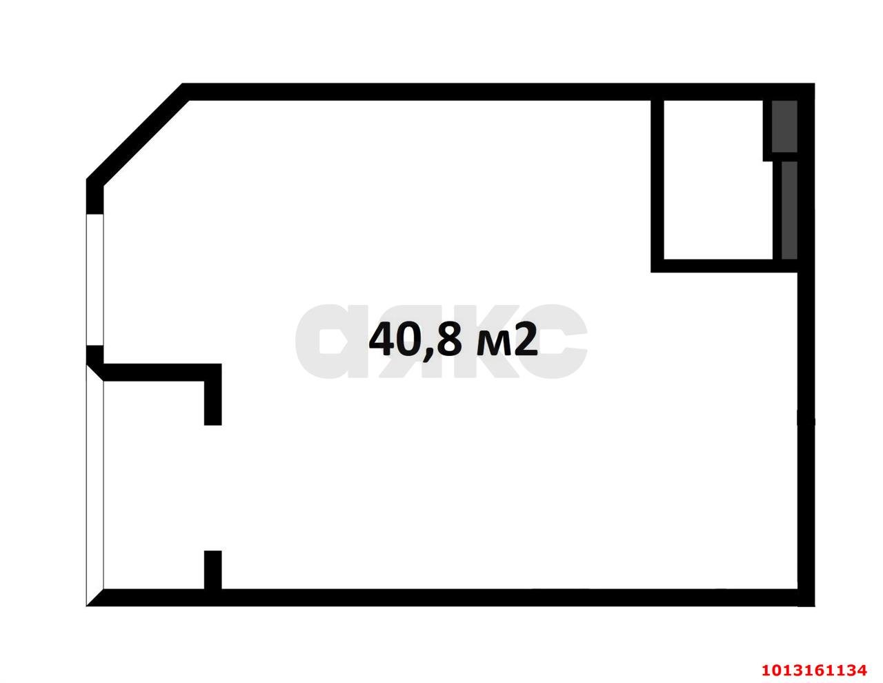Фото №2: Торговое помещение 41 м² - Краснодар, Пашковский, ул. Леонида Лаврова, 8к1ск2