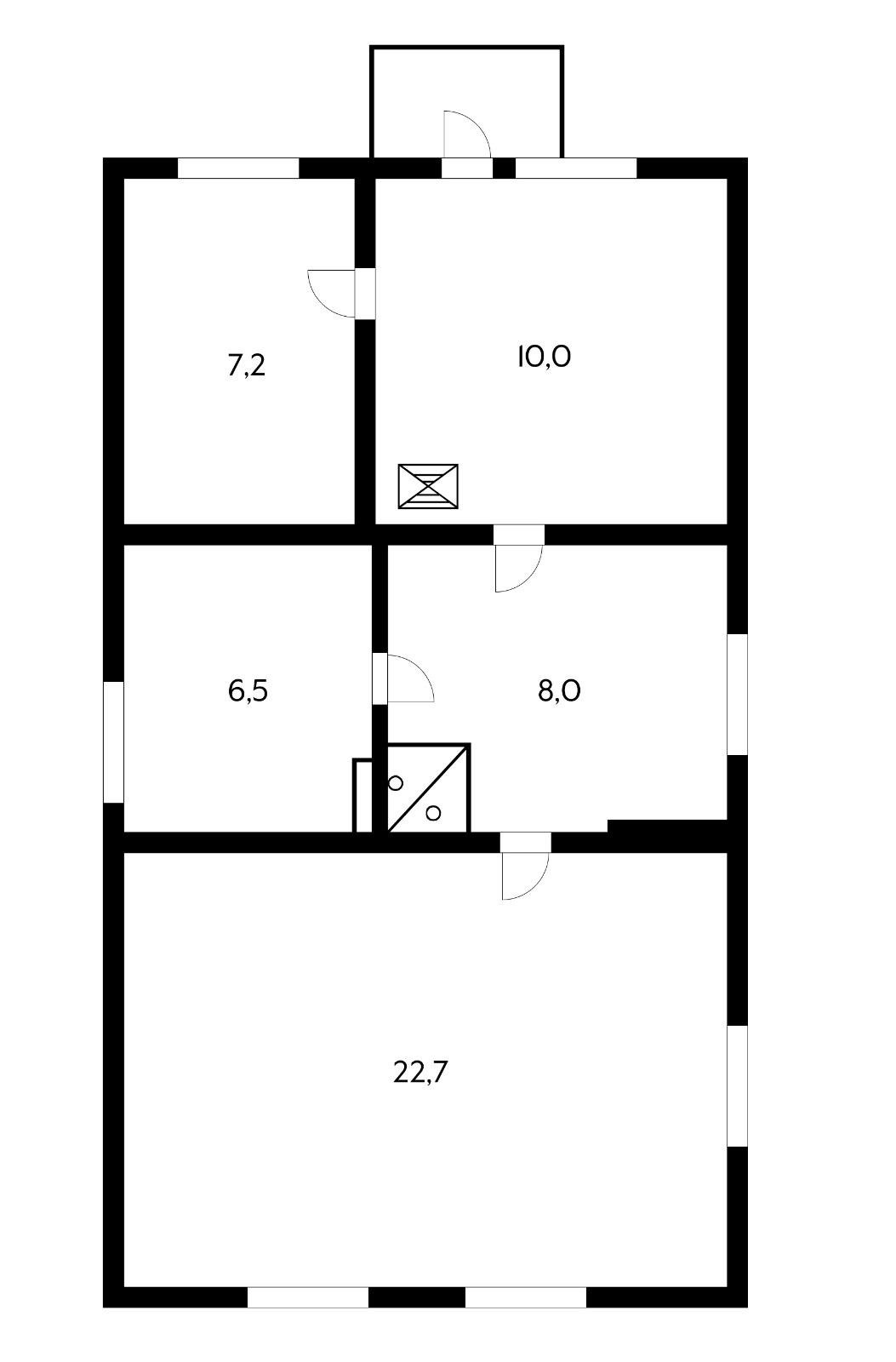 Фото №7: Дом 54 м² + 5.82 сот. - Краснодар, мкр. Карасунский внутригородской округ, ул. Максима Горького, 90