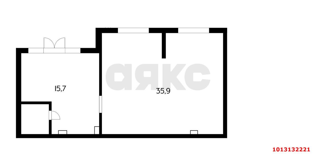Фото №8: Коммерция 53 м² - Краснодар, Славянский, Прикубанский внутригородской округ, мкр. жилой комплекс Ракурс, ул. имени Героя Ростовского, 8к7