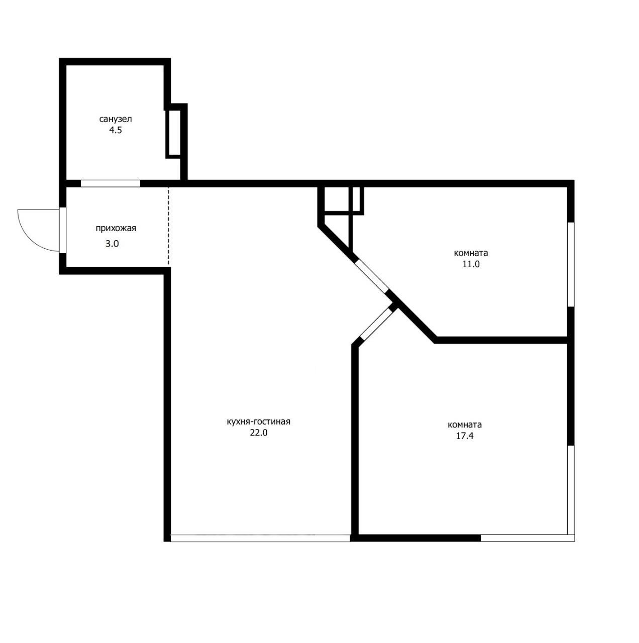 Фото №14: 2-комнатная квартира 57 м² - Краснодар, Западный внутригородской округ, мкр. ЖК Краснодар Сити, ул. Шоссе Нефтяников, 18к7