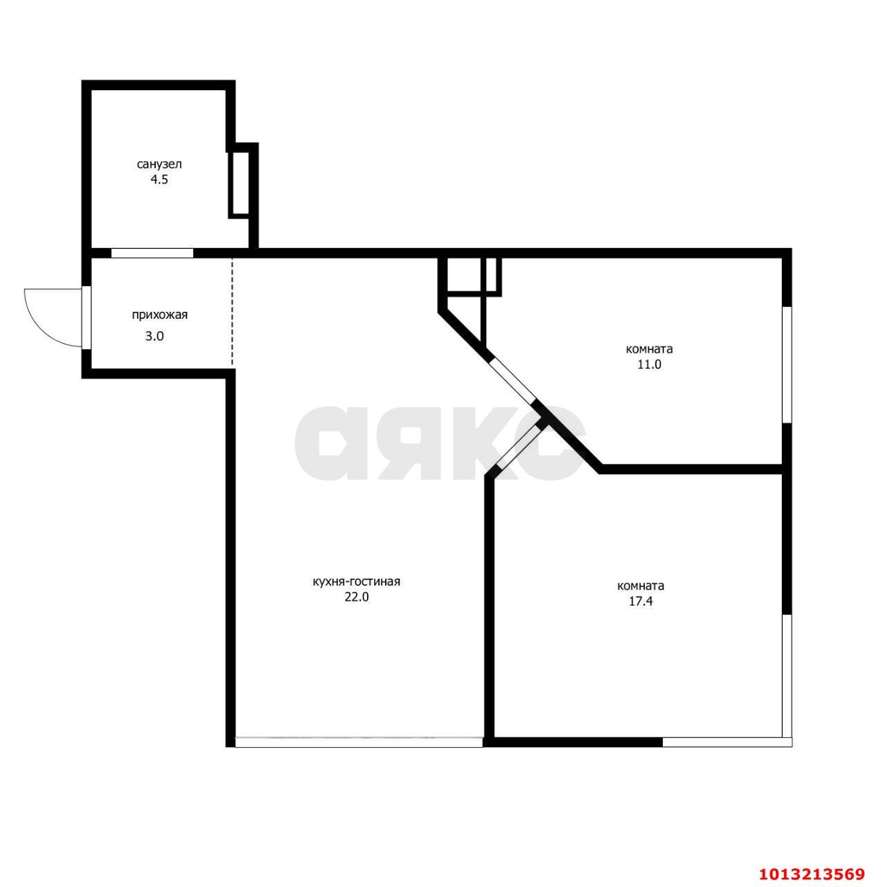 Фото №14: 2-комнатная квартира 57 м² - Краснодар, ЖК Краснодар Сити, ул. Шоссе Нефтяников, 18к7