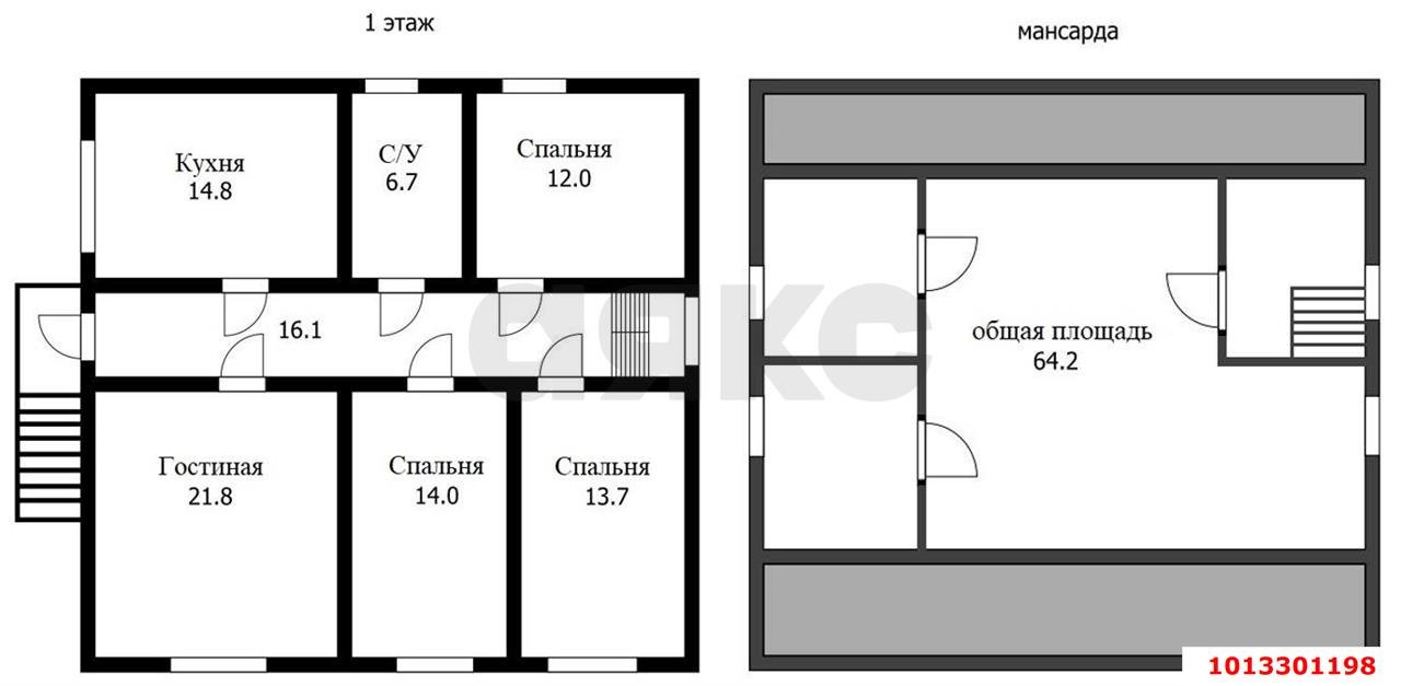 Фото №19: Дом 163 м² + 3.82 сот. - Краснодар, Хлопчато-бумажный Комбинат, пр-д 3-й  Васнецова, 9