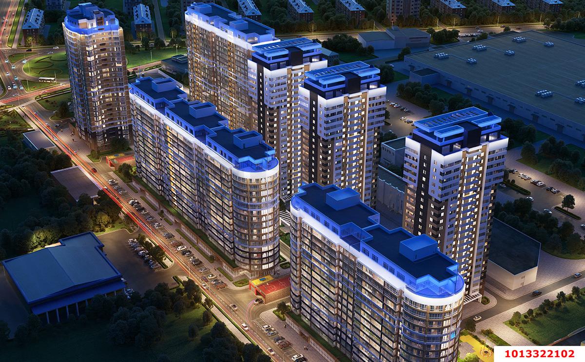 Фото №9: 3-комнатная квартира 100 м² - Краснодар, Карасунский внутригородской округ, Хлопчато-бумажный Комбинат, мкр. жилой комплекс Элегант, ул. Сормовская, 1/6