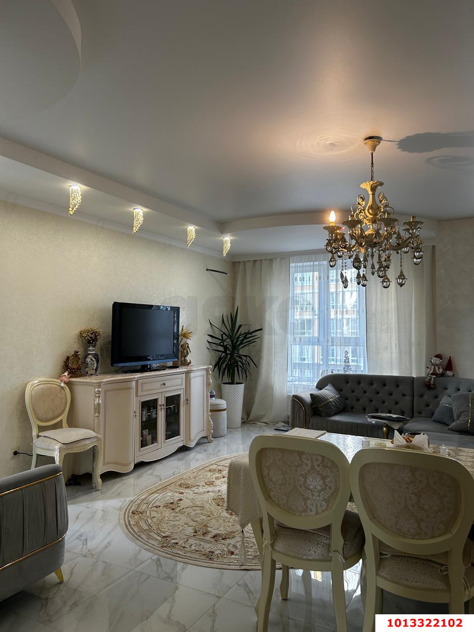 Фото №1: 3-комнатная квартира 100 м² - Краснодар, Карасунский внутригородской округ, Хлопчато-бумажный Комбинат, мкр. жилой комплекс Элегант, ул. Сормовская, 1/6