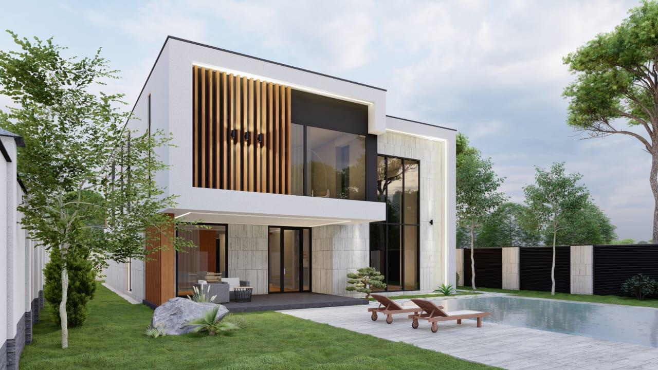 Фото №2: Дом 330 м² + 7.8 сот. - Краснодар, Западный внутригородской округ, мкр. Горогороды