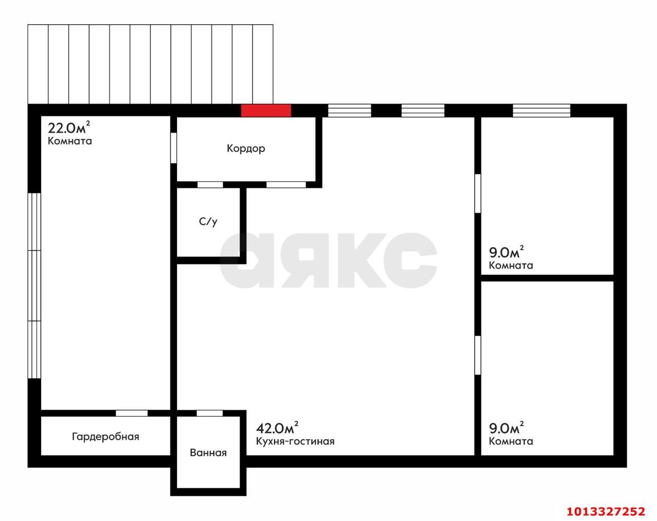 Фото №16: 3-комнатная квартира 98 м² - Российский, мкр. Прикубанский внутригородской округ, ул. Волховская, 8
