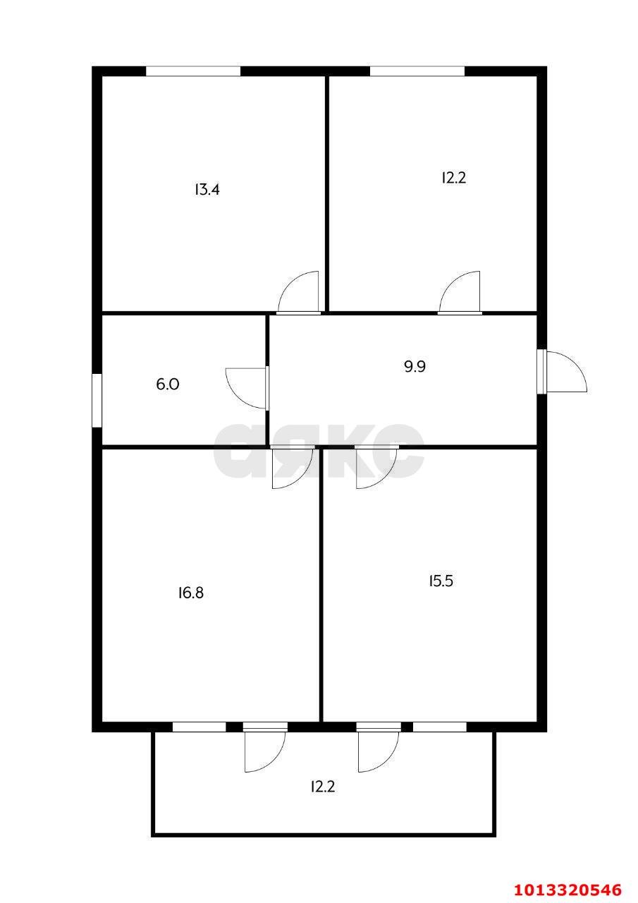 Фото №15: Дом 132 м² + 5.04 сот. - Старокорсунская, Карасунский внутригородской округ, пер. Вишнёвый, 30