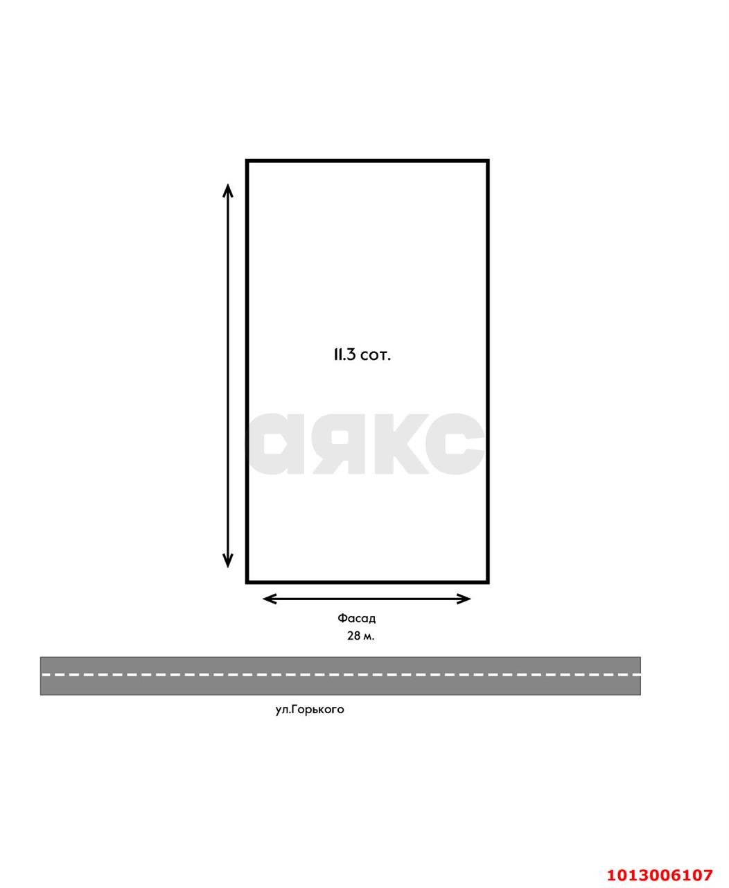 Фото №5: Земельный участок под ИЖС 11.3 сот. - Краснодар, Центральный, ул. Чапаева, 73