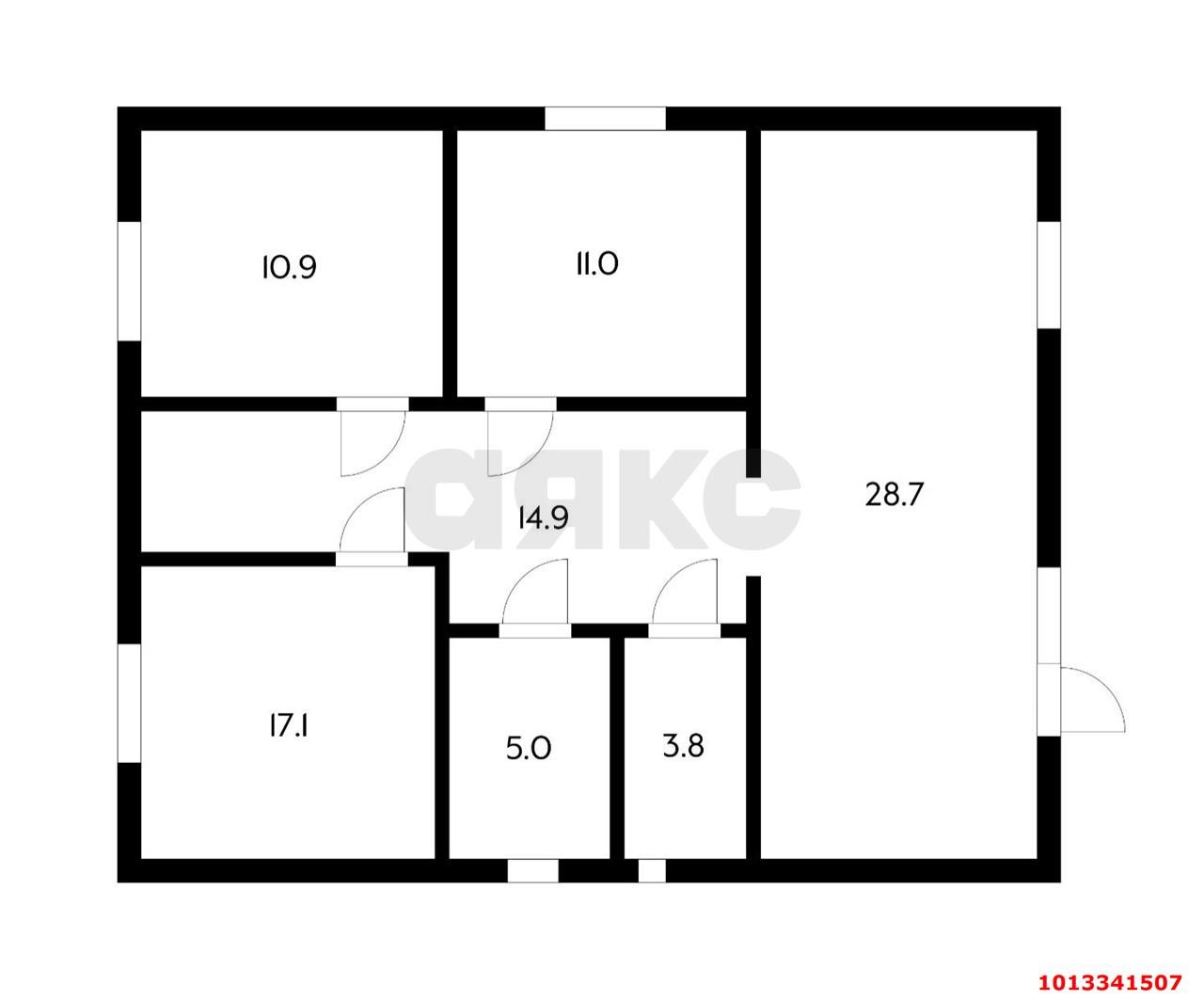 Фото №12: Дом 80 м² + 4.6 сот. - Юбилейное, Прикубанский внутригородской округ, ул. Центральная, 51