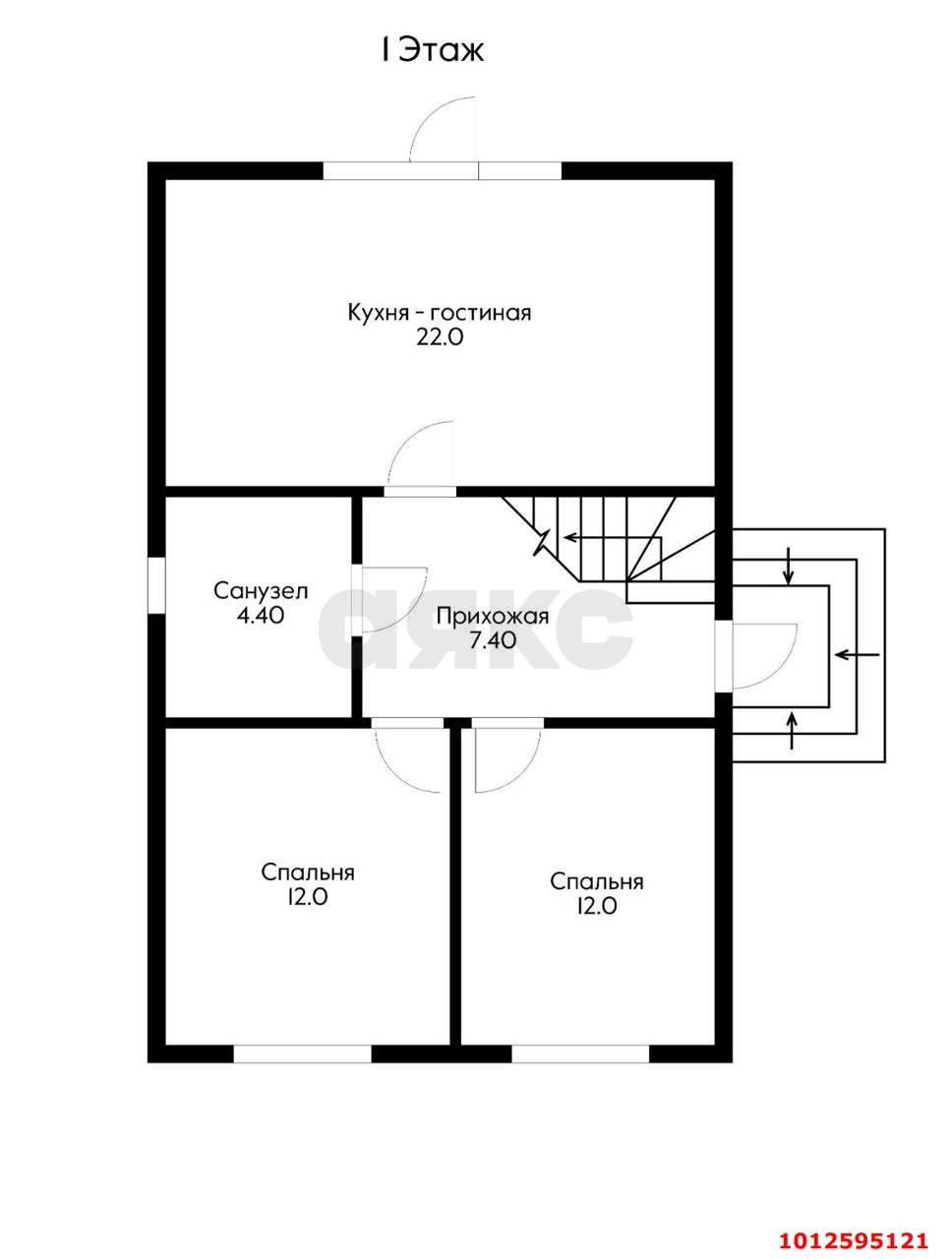 Фото №2: Дом 110 м² + 6 сот. - Ивановская, ул. Донцова, 62