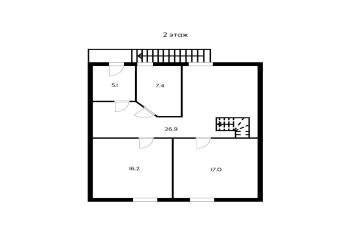 Фото №4: Дом 148 м² - СНТ Лотос, мкр. Карасунский внутригородской округ, ул. Вишнёвая