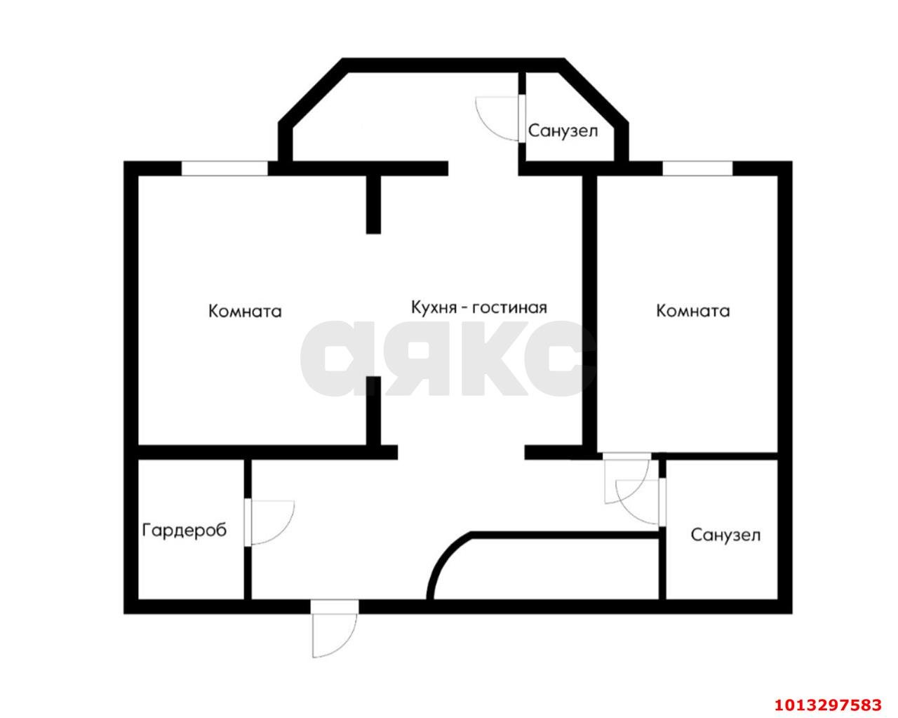 Фото №18: 2-комнатная квартира 84 м² - Краснодар, Центральный, ул. Кубанская Набережная, 37