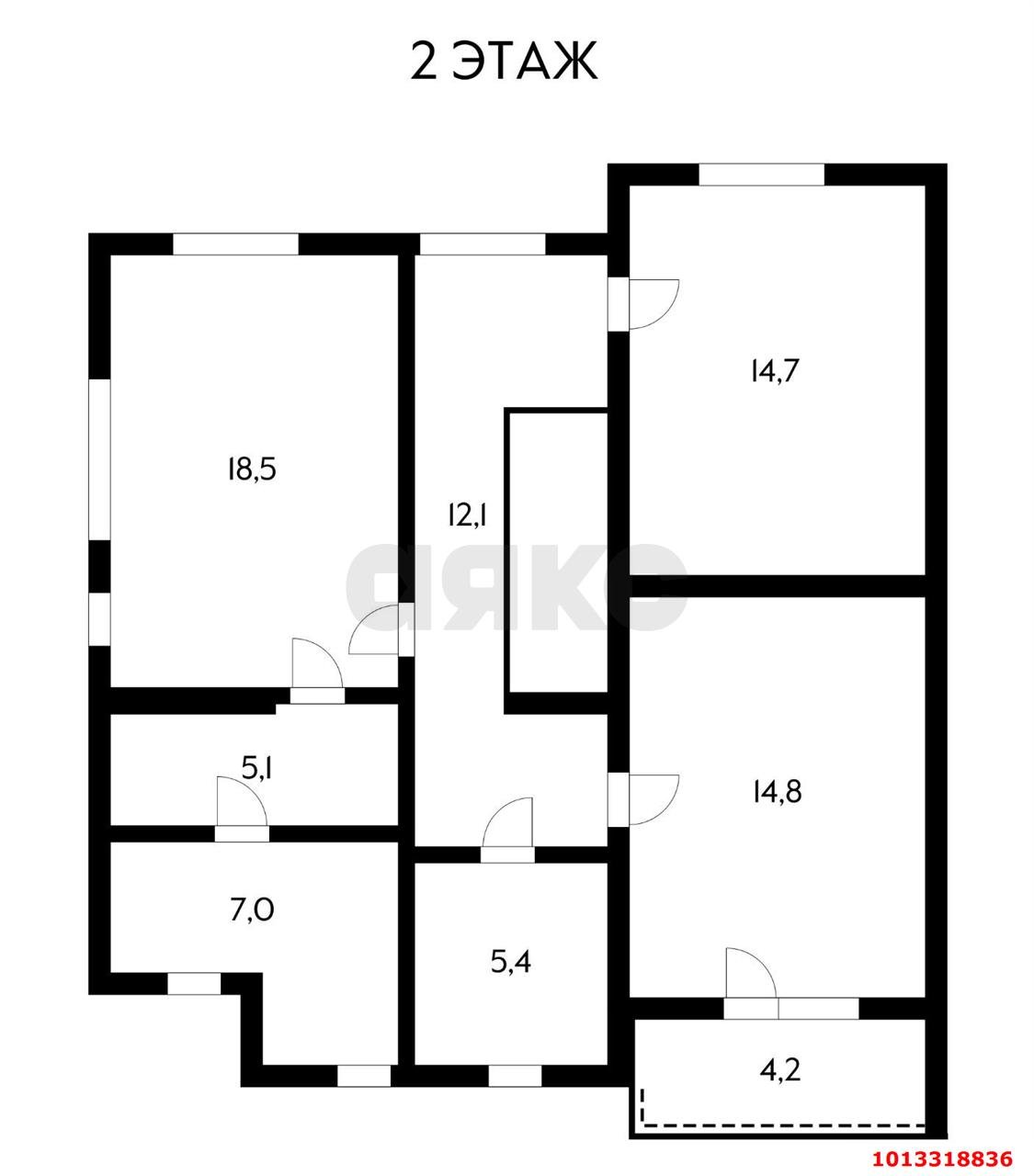 Фото №12: Дуплекс 154 м² + 2 сот. - Краснодар, жилой комплекс Германия, ул. Вагнера, 3к1