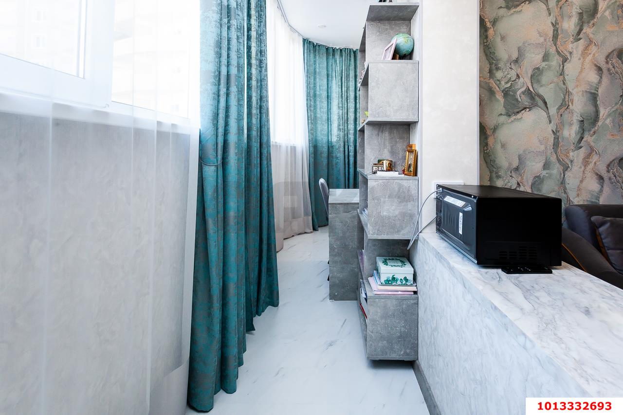 Фото №9: 1-комнатная квартира 50 м² - Краснодар, Центральный внутригородской округ, Дубинка, жилой комплекс Радонеж, мкр. Черёмушки, ул. Вишняковой, 1/23к2