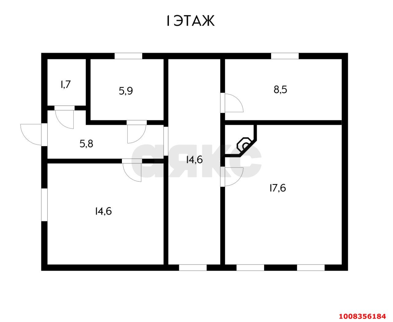Фото №12: Дом 138 м² + 6.7 сот. - Елизаветинская, Строитель, ул. Персиковая, 249