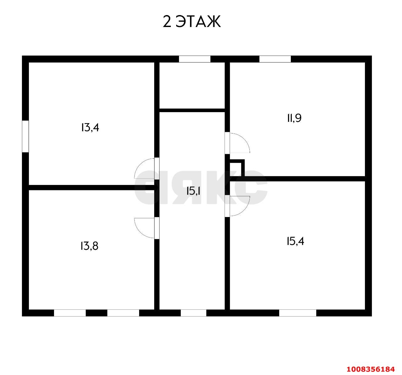 Фото №14: Дом 138 м² + 6.7 сот. - Елизаветинская, Строитель, ул. Персиковая, 249