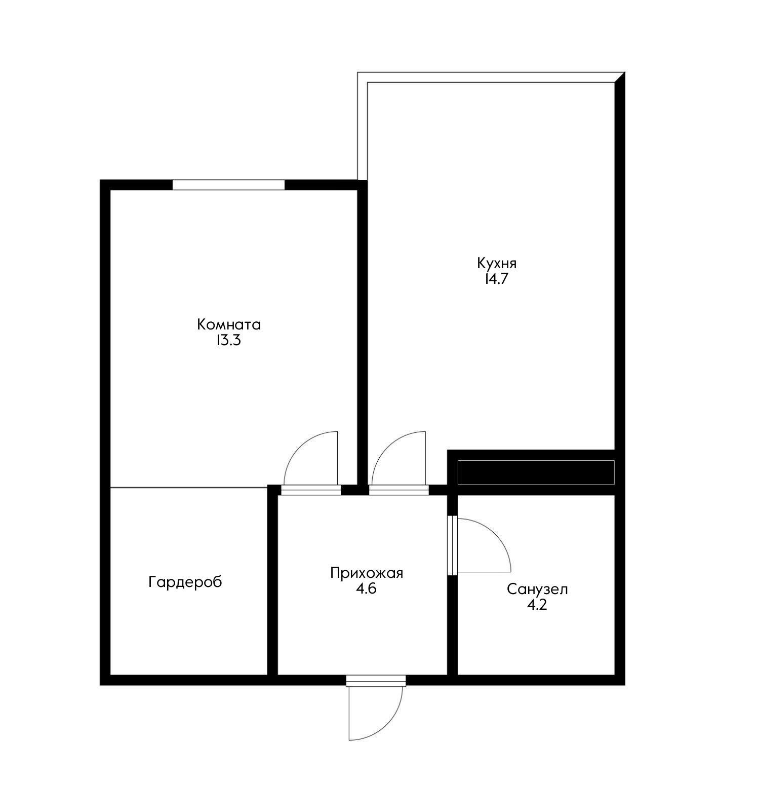 Фото №19: 1-комнатная квартира 35 м² - Краснодар, Прикубанский внутригородской округ, мкр. жилой комплекс Отражение, ул. Конгрессная, 41