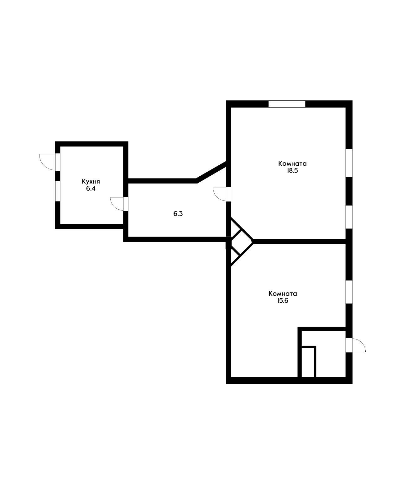 Фото №11: Часть дома 70 м² + 2 сот. - Краснодар, Центральный внутригородской округ, мкр. Дубинка, ул. Линейная, 39